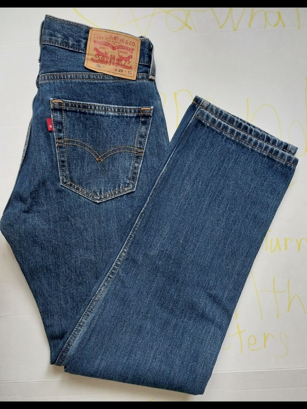Levi's 505 Men’s Blue Straight Fit Jeans W29 L32